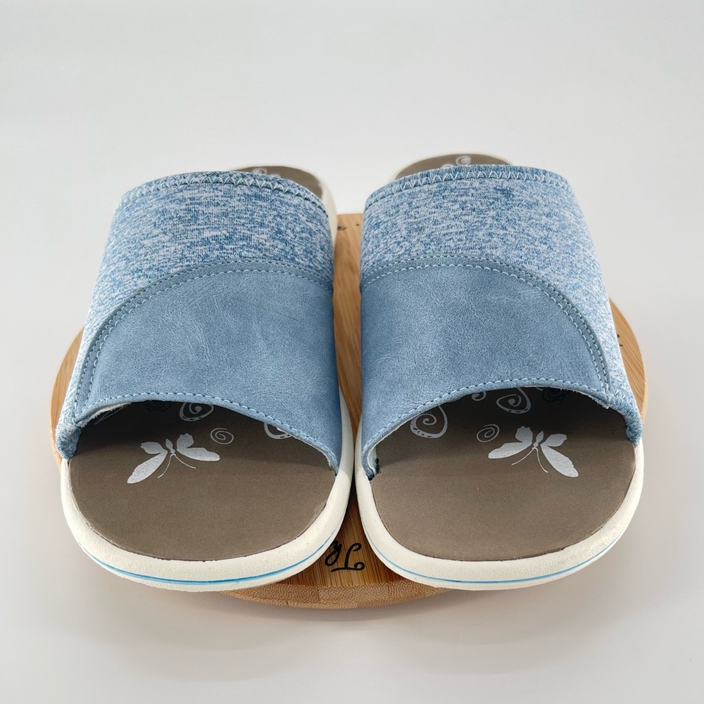 Ingaro Sport Sunset Sandals Women Size 8 Blue Cushion Slip-on Slides - Picture 9 of 16